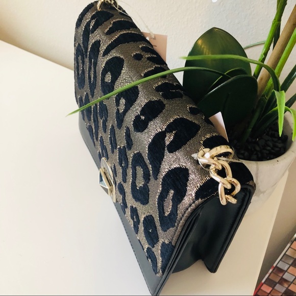 Kate Spade Neve Ocelot Medium convertible Bag NWT - Picture 3 of 8